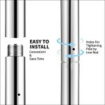 Pole Dancing Extension - 500mm Chrome Connector