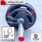 Strongway 20 kg Olympic Barbell - Chrome Finish