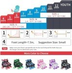 Adjustable Light-Up Roller Skates for Kids