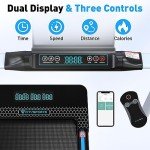 CITYSPORTS Portable Folding Treadmill with Bluetooth