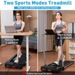 CITYSPORTS Portable Folding Treadmill with Bluetooth