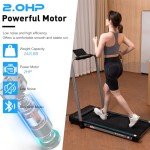 CITYSPORTS Portable Folding Treadmill with Bluetooth