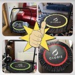 CLORIS 40" Portable Fitness Trampoline with Handle