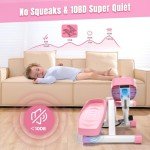 Adjustable Resistance Mini Steppers for Home Workouts