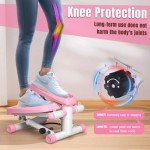 Adjustable Resistance Mini Steppers for Home Workouts