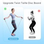 Waist Twisting Disc for Home Fitness and Slimming
