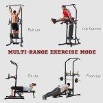 Multi-Function Pull-Up Station with Weight Bench