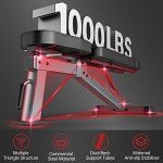 JOROTO Premium Adjustable Weight Bench for Home Workouts