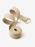 Hemp Yoga Belt Strap - 2.5m for Flexibility
