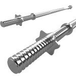 Standard 1" Barbell with Spinlock Collars - 4ft