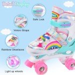 Colorful Inline Roller Skates for Kids - Small