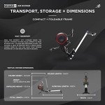 JLL Ventus 2 Air Resistance Rowing Machine