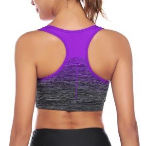 Sykooria Women's Mid Support Wirefree Workout Bra