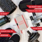 A6 Pocket Fitness Journal for Goal Tracking