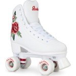 Rookie Rollerskate for Women - Rosa & White