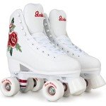 Rookie Rollerskate for Women - Rosa & White