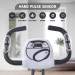 Foldable Exercise Bike with Magnetic Resistance & LCD