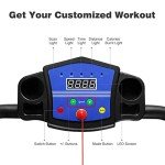 Foldable Electric Treadmill for Home Fitness