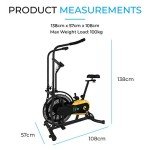 Fit4home Bluetooth Elliptical Exercise Bike
