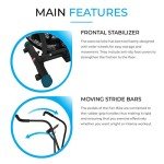 Fit4home Bluetooth Elliptical Exercise Bike