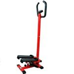 Adjustable Mini Stepper with Resistance Bands