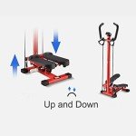 Adjustable Mini Stepper with Resistance Bands