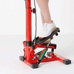 Adjustable Mini Stepper with Resistance Bands