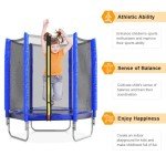 Children's 5ft Trampoline with Safety Net