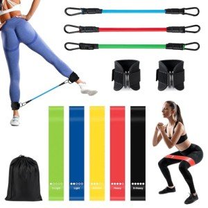 Resistance Bands Set for Home Gym Workouts