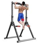 DOBESTS Foldable Power Tower for Home Workouts