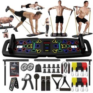 Versatile 22-in-1 Portable Home Gym System