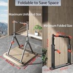 DOBESTS Foldable Power Tower for Home Workouts