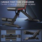 PASYOU Foldable Adjustable Weight Bench for Home Fitness