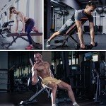 PASYOU Foldable Adjustable Weight Bench for Home Fitness