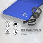 MAXSTRENGTH Tri Folding Exercise Mat – 6ft Blue