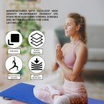 MAXSTRENGTH Tri Folding Exercise Mat – 6ft Blue