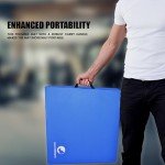 MAXSTRENGTH Tri Folding Exercise Mat – 6ft Blue