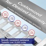 Foldable Pilates Reformer Machine for Home Workouts