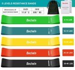 5-Piece Resistance Bands Set for Yoga and Fitness