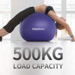 Purple 55cm PROIRON Yoga Ball for Home Fitness