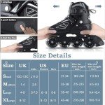 Light-Up Adjustable Inline Skates for All Ages