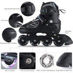 Light-Up Adjustable Inline Skates for All Ages
