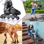 Light-Up Adjustable Inline Skates for All Ages