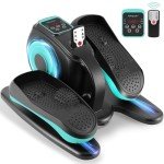 Electric Under Desk Elliptical Machine with Foot Massage
