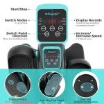 Electric Under Desk Elliptical Machine with Foot Massage