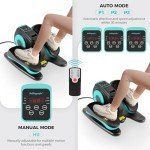 Electric Under Desk Elliptical Machine with Foot Massage
