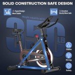 DMASUN Indoor Spin Bike with Tablet Holder