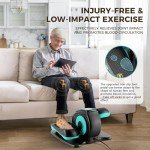 Electric Under Desk Elliptical Machine with Foot Massage