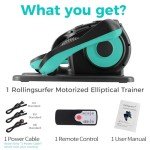 Electric Under Desk Elliptical Machine with Foot Massage