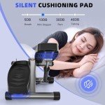 Mini Hydraulic Stepper with Resistance Bands & Monitor